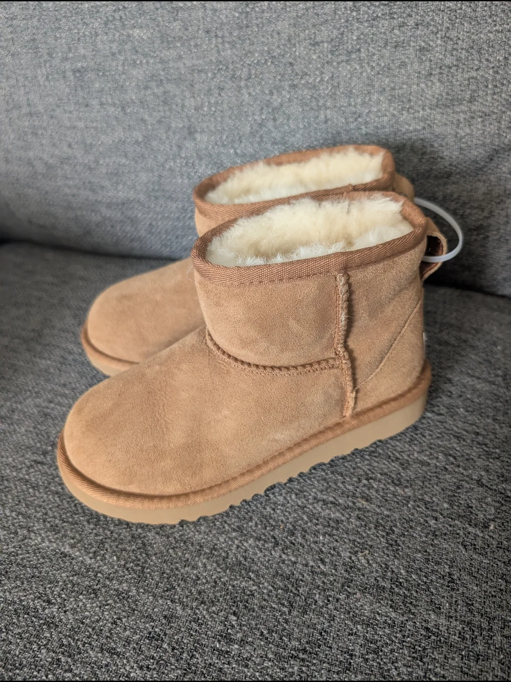 UGG Kids Chestnut Suede Classic Short Boot